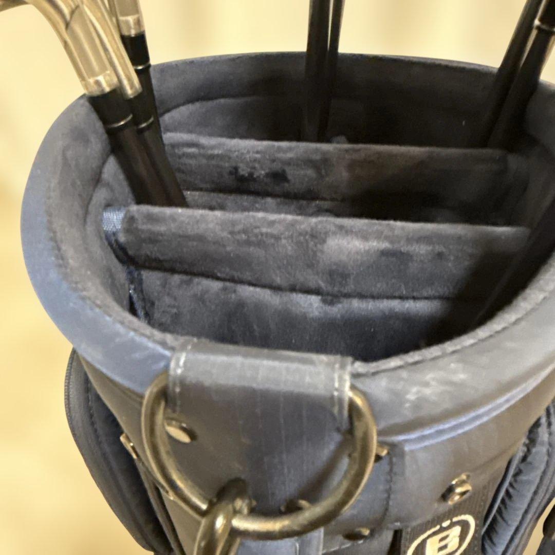 CR-6 BRIEFING ネイビー キャディバッグ 未使用フード付