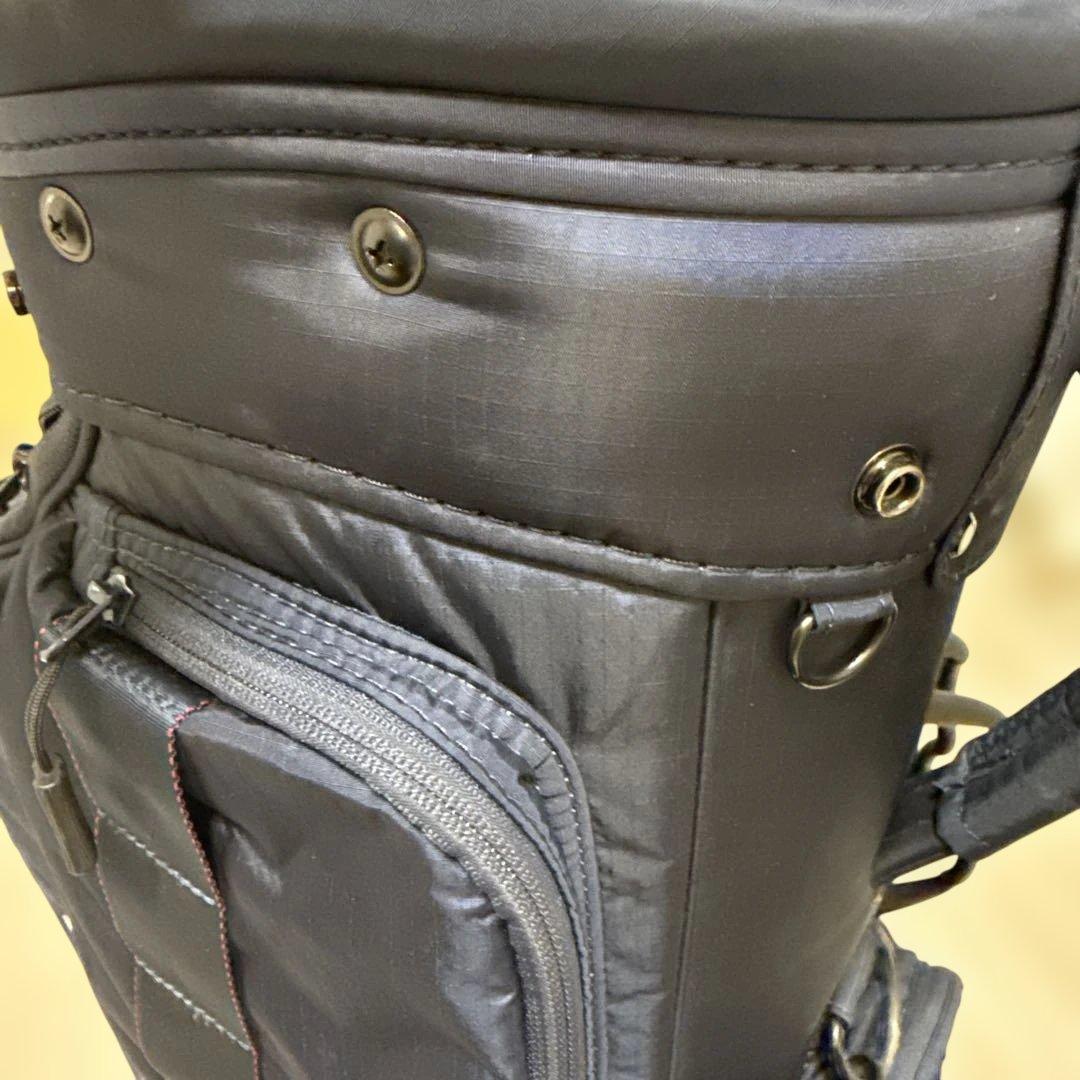 CR-6 BRIEFING ネイビー キャディバッグ 未使用フード付