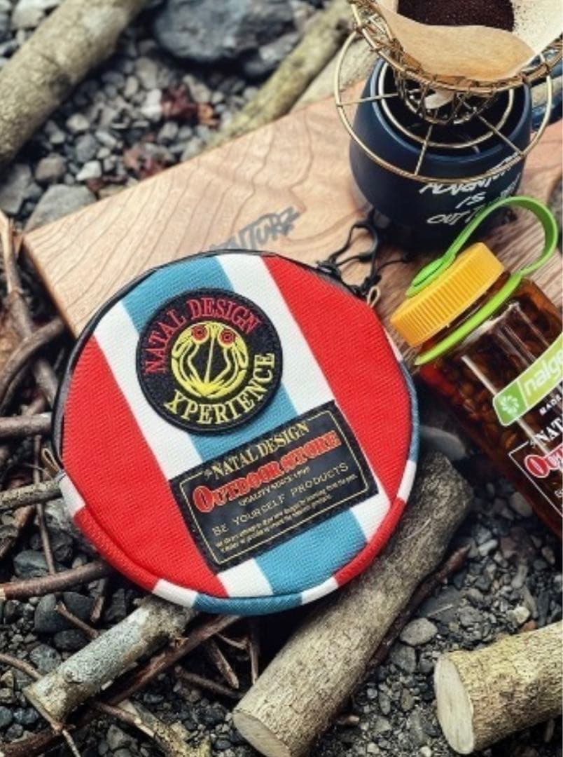 ネイタルデザイン　ドリッパーケース　マルチストライプ