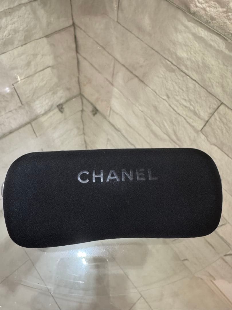 CHANEL シャネル ココマーク リムレス サングラス シルバー