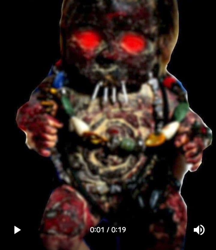 期間限定価格　記載事項に与えれば忠実な願い遺物人形精霊男の子の呪物呪物曰く付き