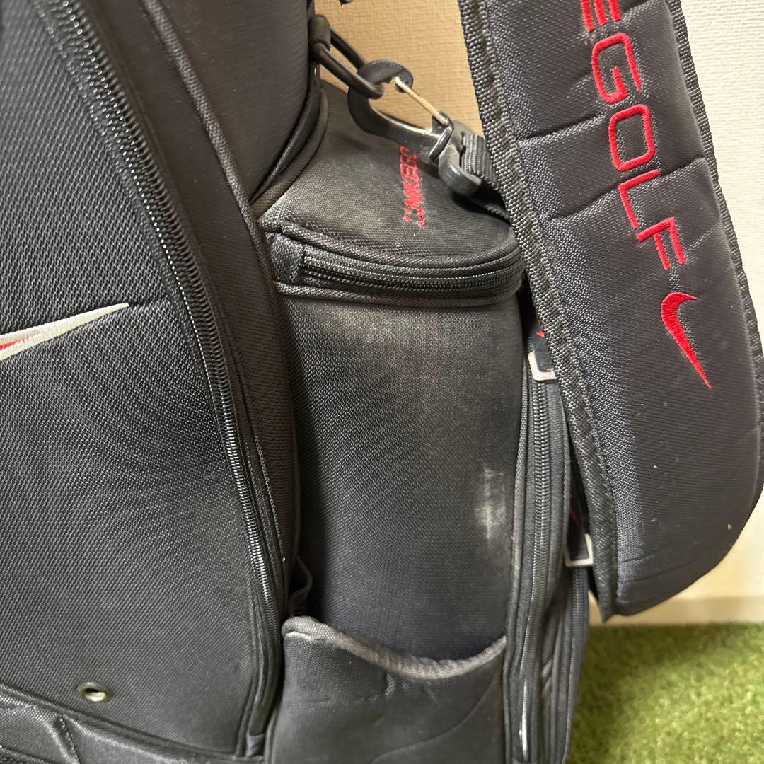 希少 廃盤モデル NIKE ナイキ キャディバッグ ブラック