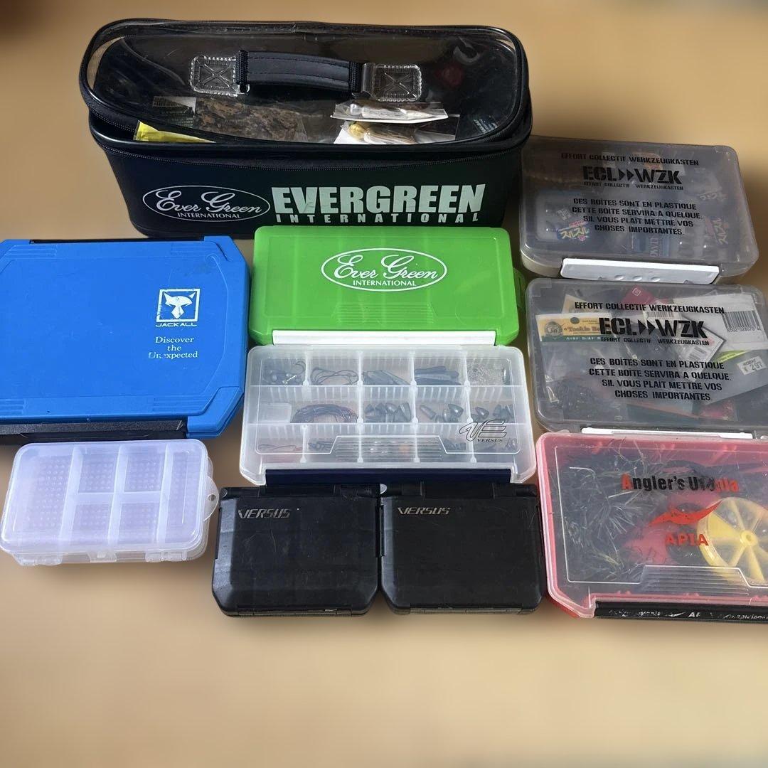 値下げ不可　大量　ワーム、ルアー、仕掛けセット