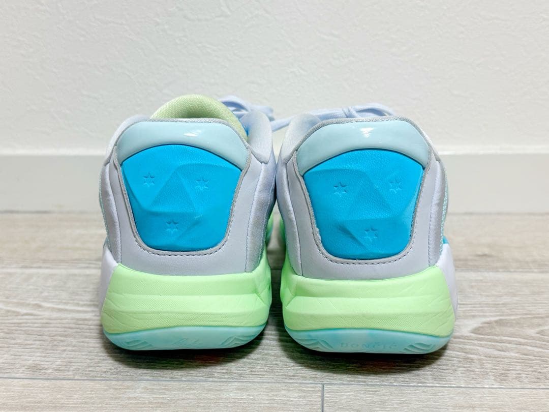 Luka 4 PF Navigator jordan バッシュ 水色 白 黄色