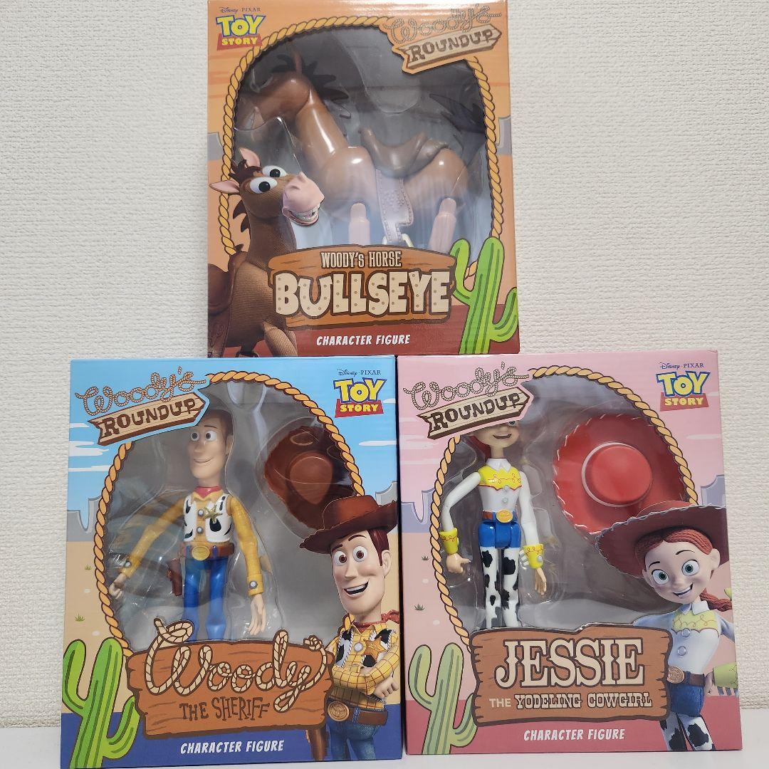 トイストーリー フィギュア セット ウッディ ジェシー ブルズアイ