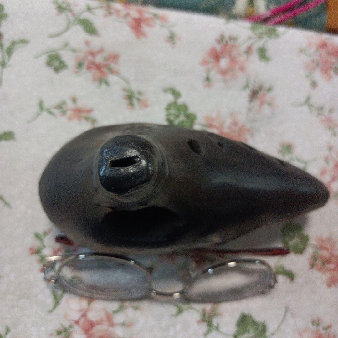 オカリナ工房福朗 AF管 はるか 悠 黒陶 未使用品 初窯 タイムセール3H