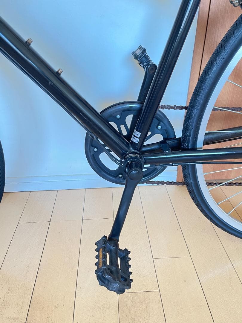 クロスバイクFITFIT 27インチ シマノ外装６段変速 black　引取専用