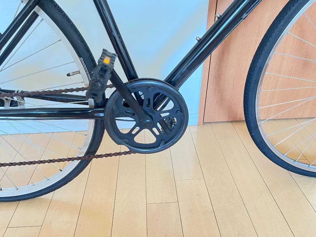 クロスバイクFITFIT 27インチ シマノ外装６段変速 black　引取専用