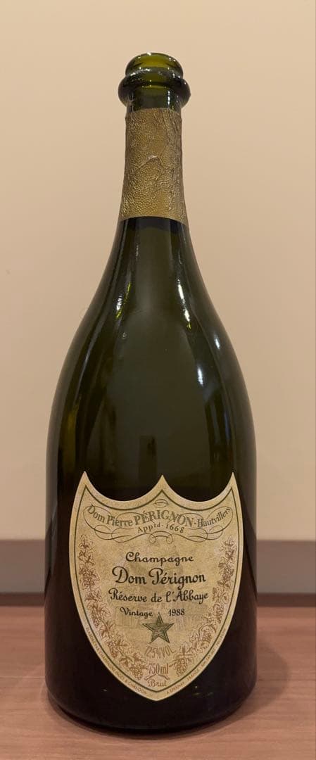 Dom Perignon ドンペリニヨン レゼルヴドゥラベイ 1988年 空き瓶