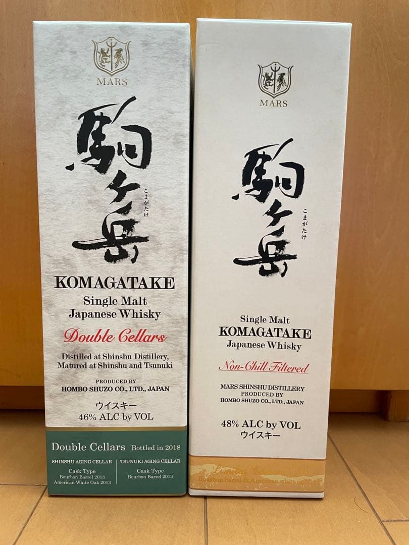 本坊酒造　駒ヶ岳　2018年リミテッドエディション　2018年ダブルセラーズ