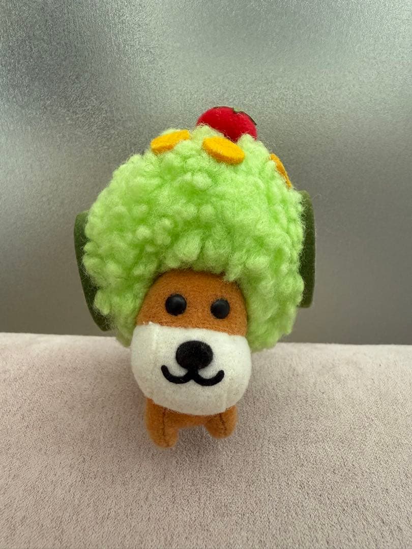 激レア♪サラダ犬　アフロ犬　コンビニエンスAFRO キーチェーン　サンエックス