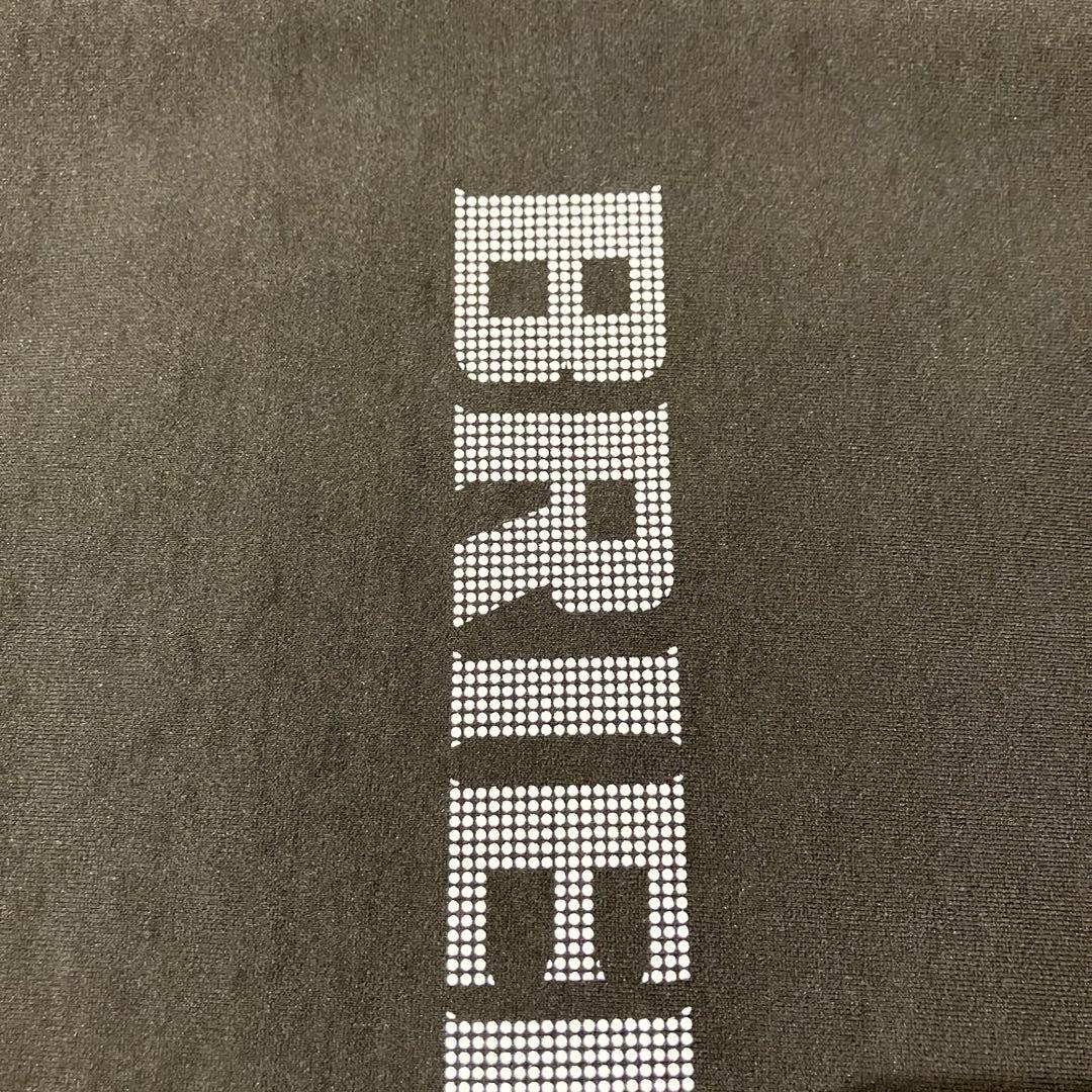 【美品】BRIEFING GOLFモックネックシャツ 裏起毛 オリーブ Lサイズ