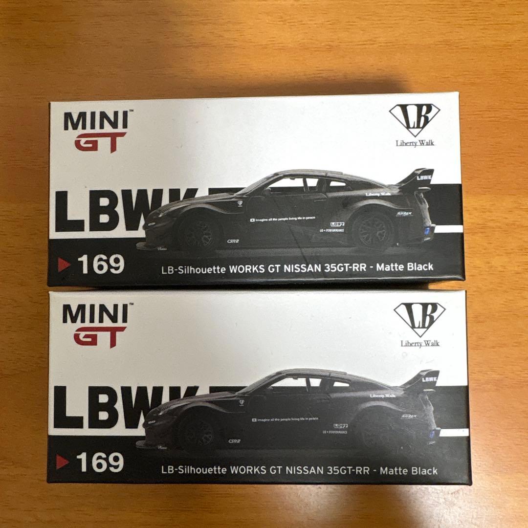 カイ！MINI GT #169 LB-Silhouette WORKS 黒