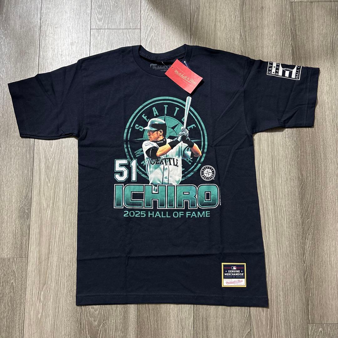 イチローモデル ミッチェルアンドネス Tシャツ シアトル マリナーズ 2025