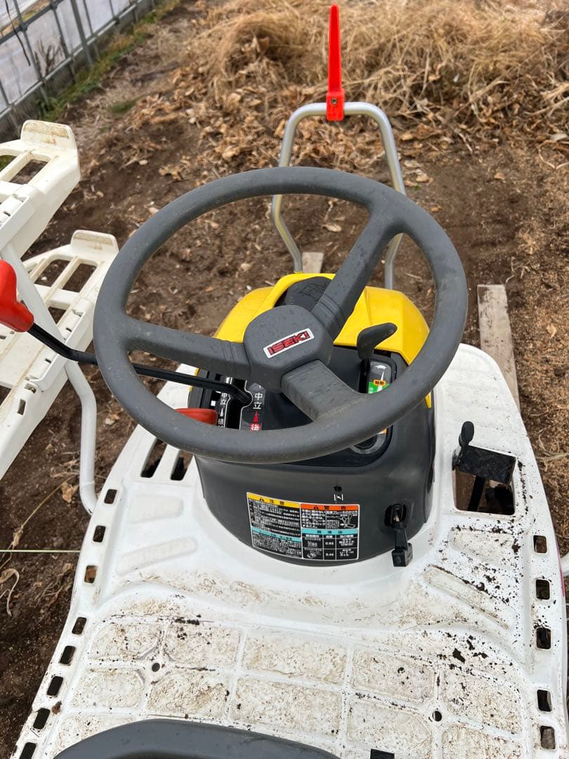 イセキ 田植え機 4条植え　ISEKI さなえPPS4