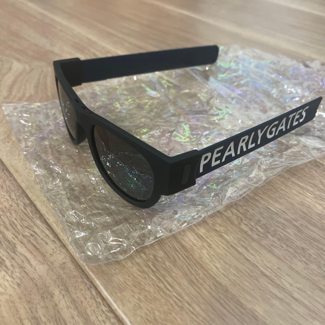 希少レア パーリーゲイツ PEARLY GATES 折りたたみサングラス 未使用