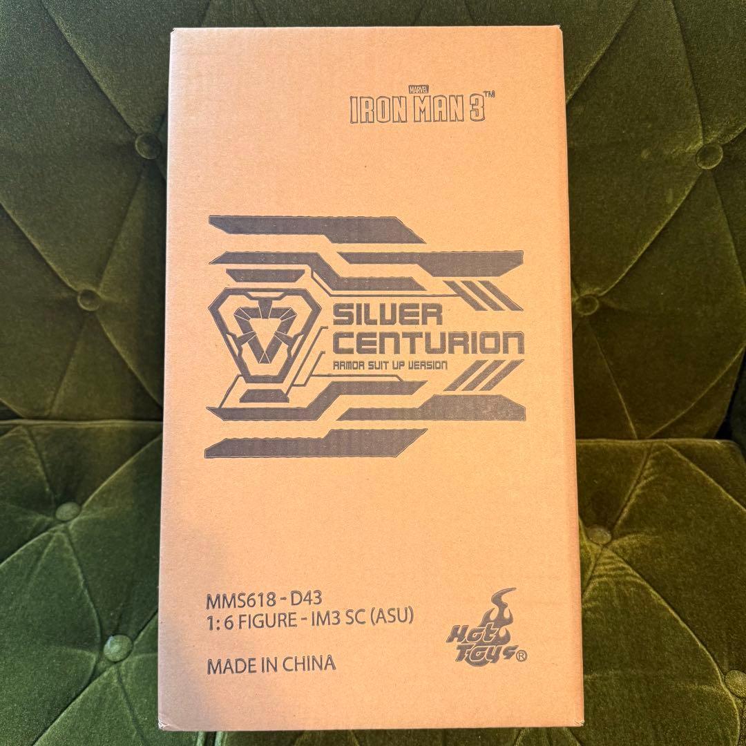 新品 ホットトイズ アイアンマン シルバーセンチュリオン アーマースーツアップ版