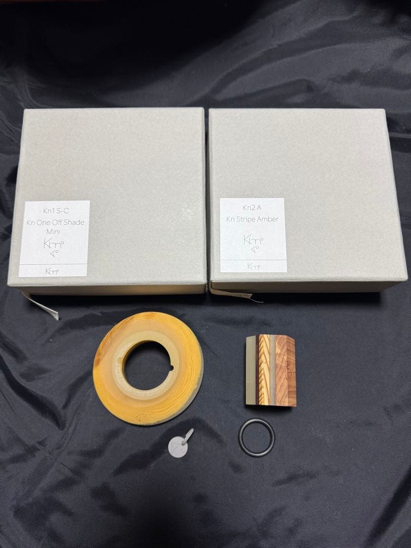 ki-no Kn One off Shade＆Kn Stripe Amber