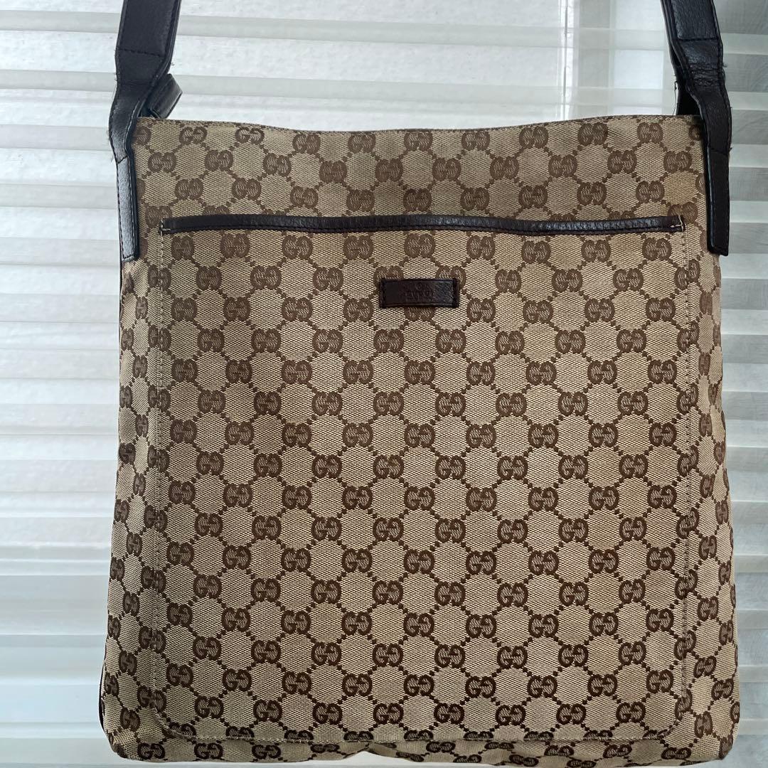 GUCCI GGパターン ショルダーバッグ ベージュ ユニセックス