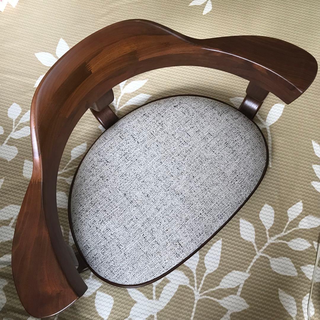 【本日8日のみ最安価格】カンディハウス 座椅子“COHAN湖畔“レストア済み