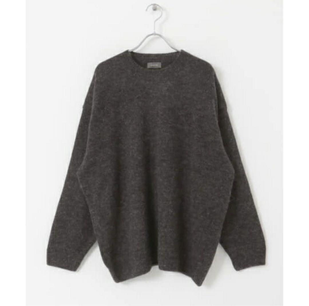 トップス wirrow Alpaca wide knit pullover 23aw
