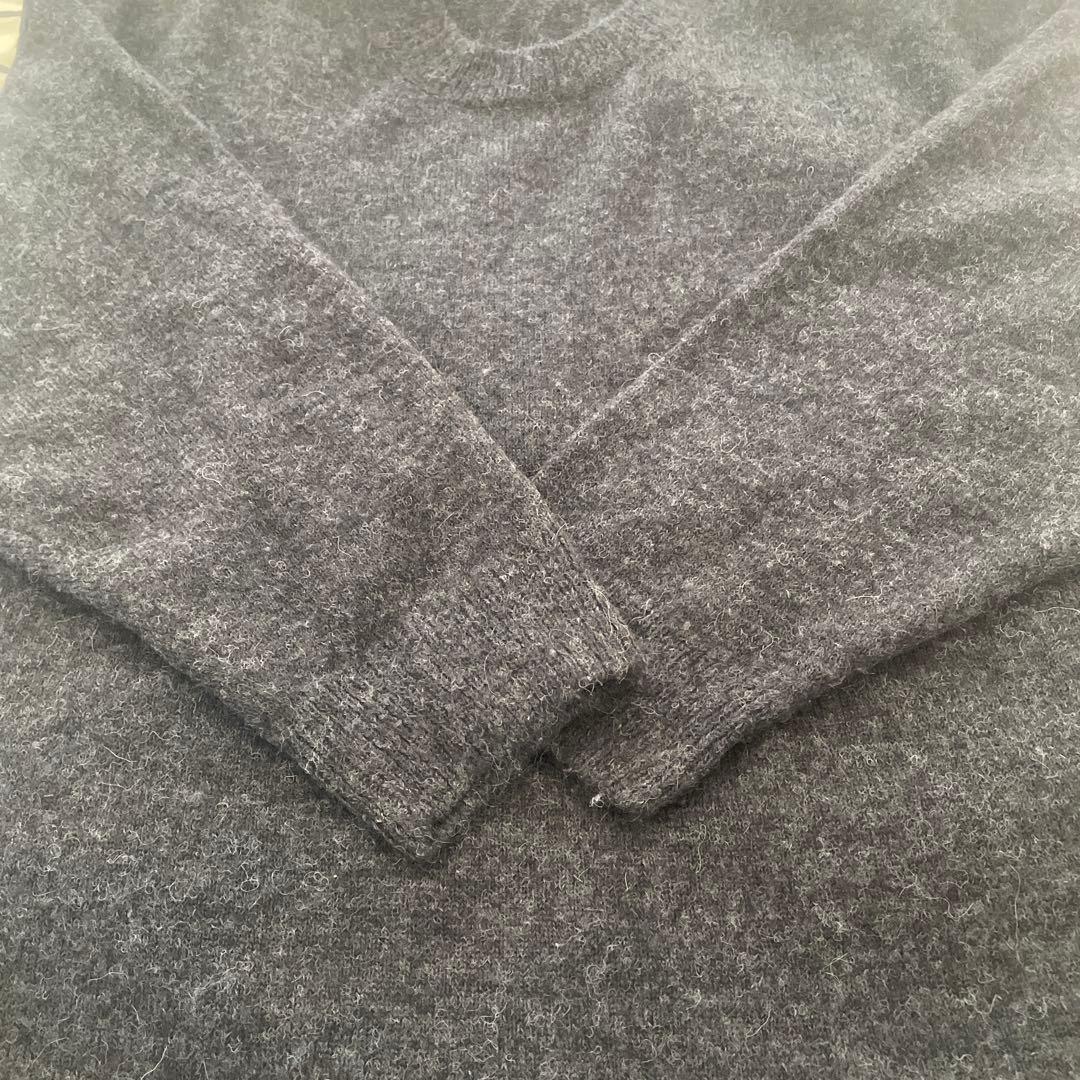 トップス wirrow Alpaca wide knit pullover 23aw