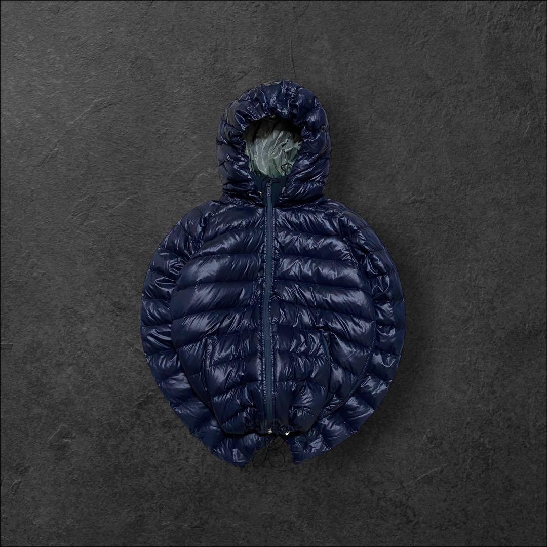 90s old gap 短丈 down puffer jacket teck 黒