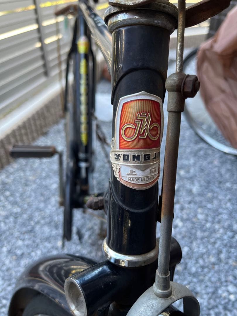 骨董自転車　中国から輸入