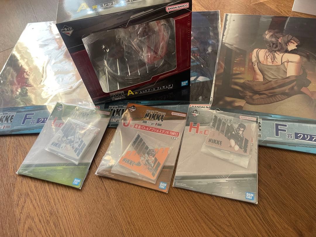 一番くじ　勝利の女神：NIKKE Ａ賞 レッドフードフィギュアセット！