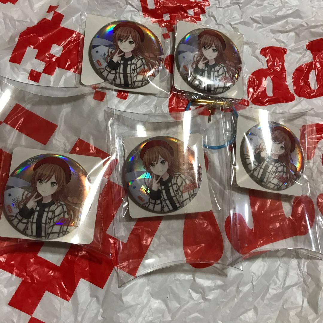 GiGO限定 バンドリ 缶バッジ 今井リサ　5点 未開封新品