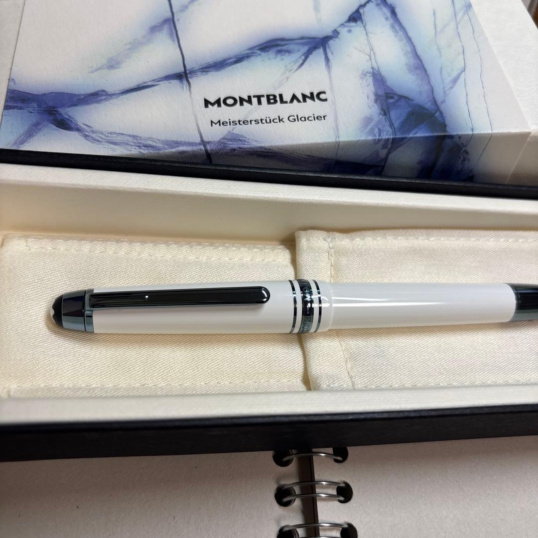 新品 モンブラン マイスターシュテュック グレイシャー クラシック F 万年筆