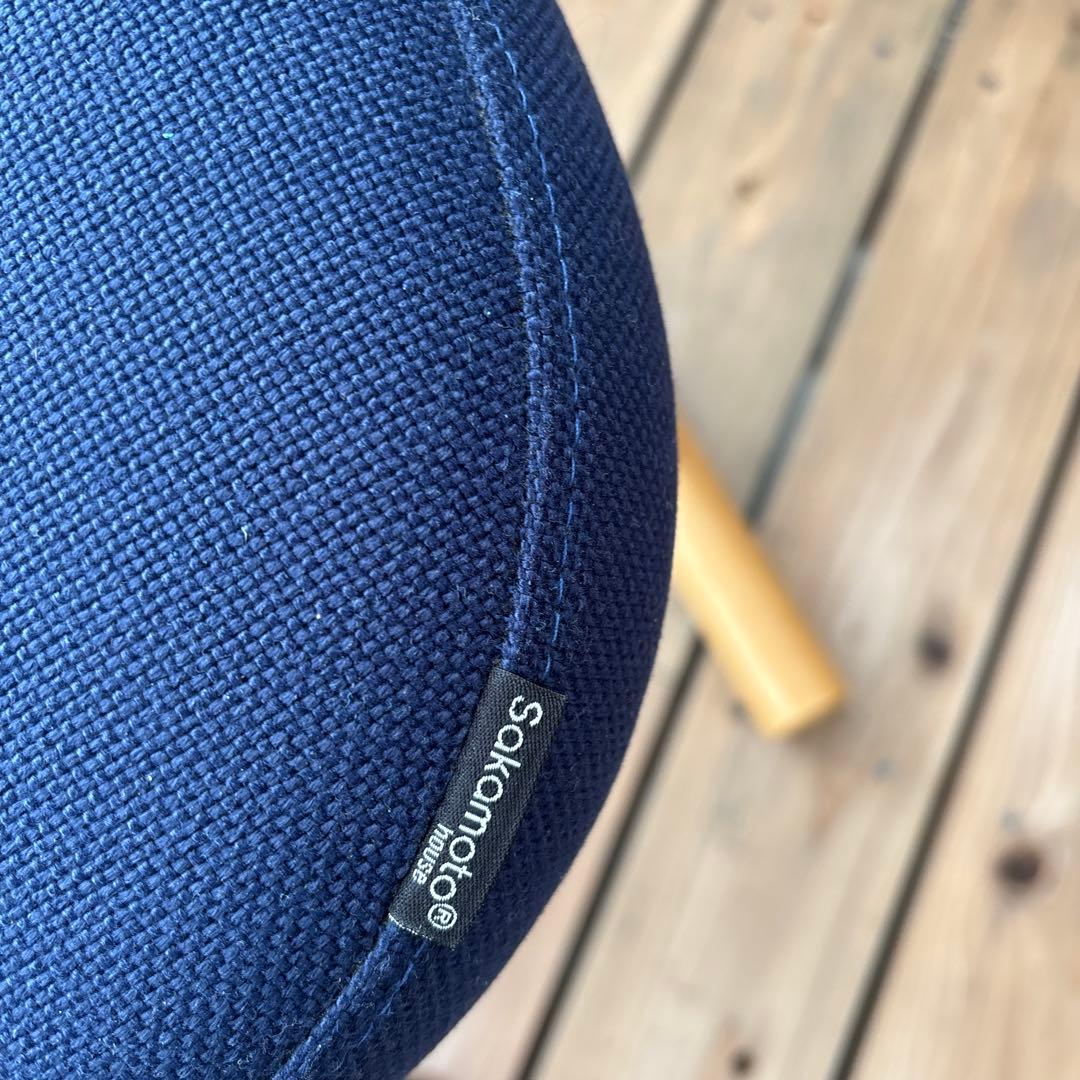 バランスチェア　イージー★ネイビー★ブルー★サカモトハウス