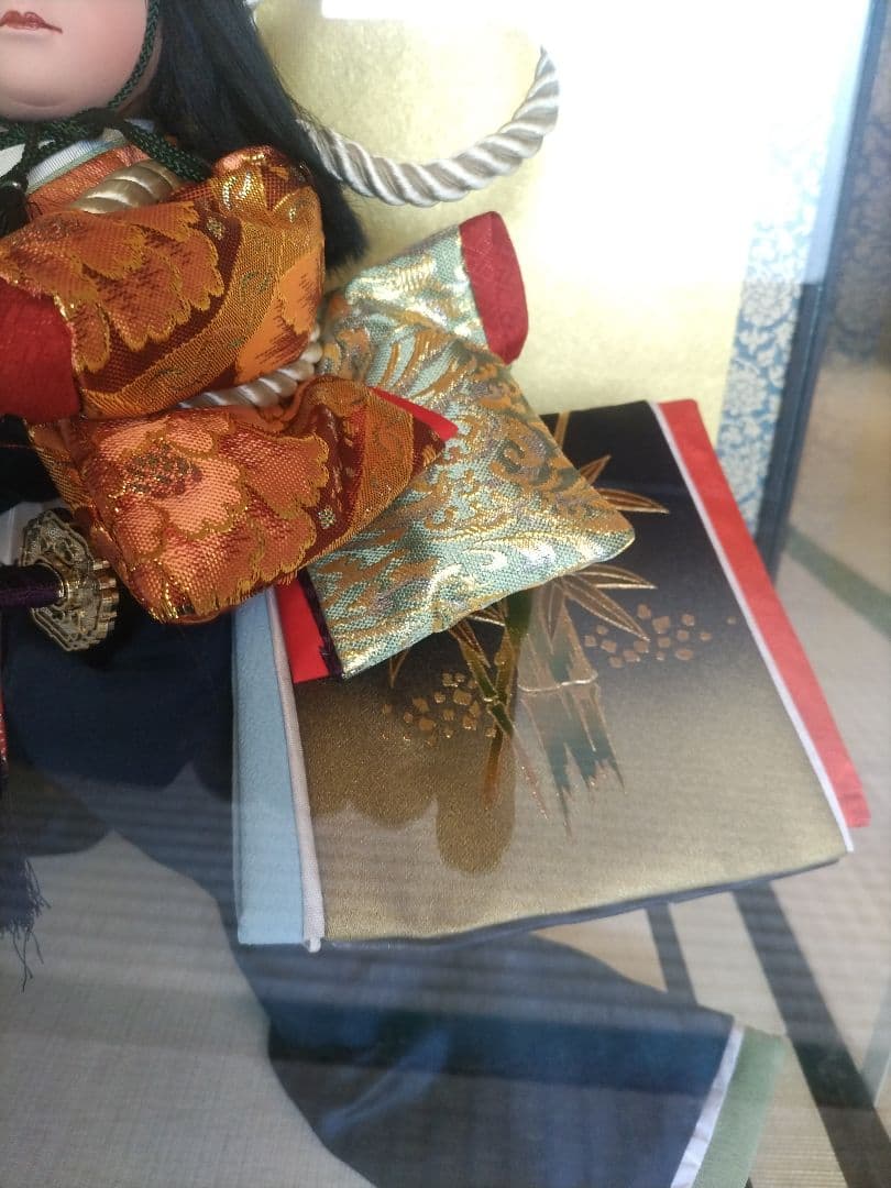 日本人形 ガラスケース入