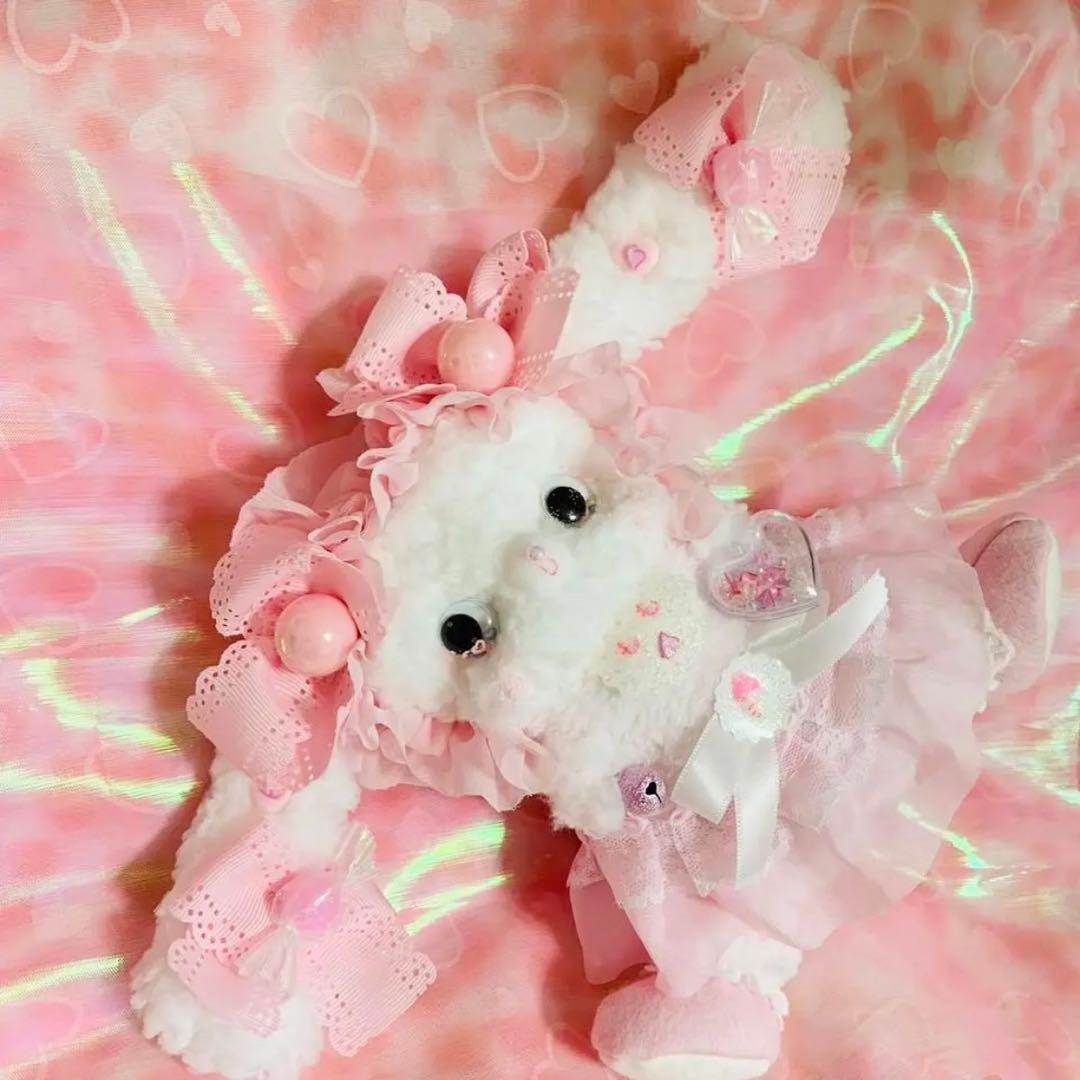 うさぎ Romantic 作家 テディベア ハンドメイド ぬいぐるみ