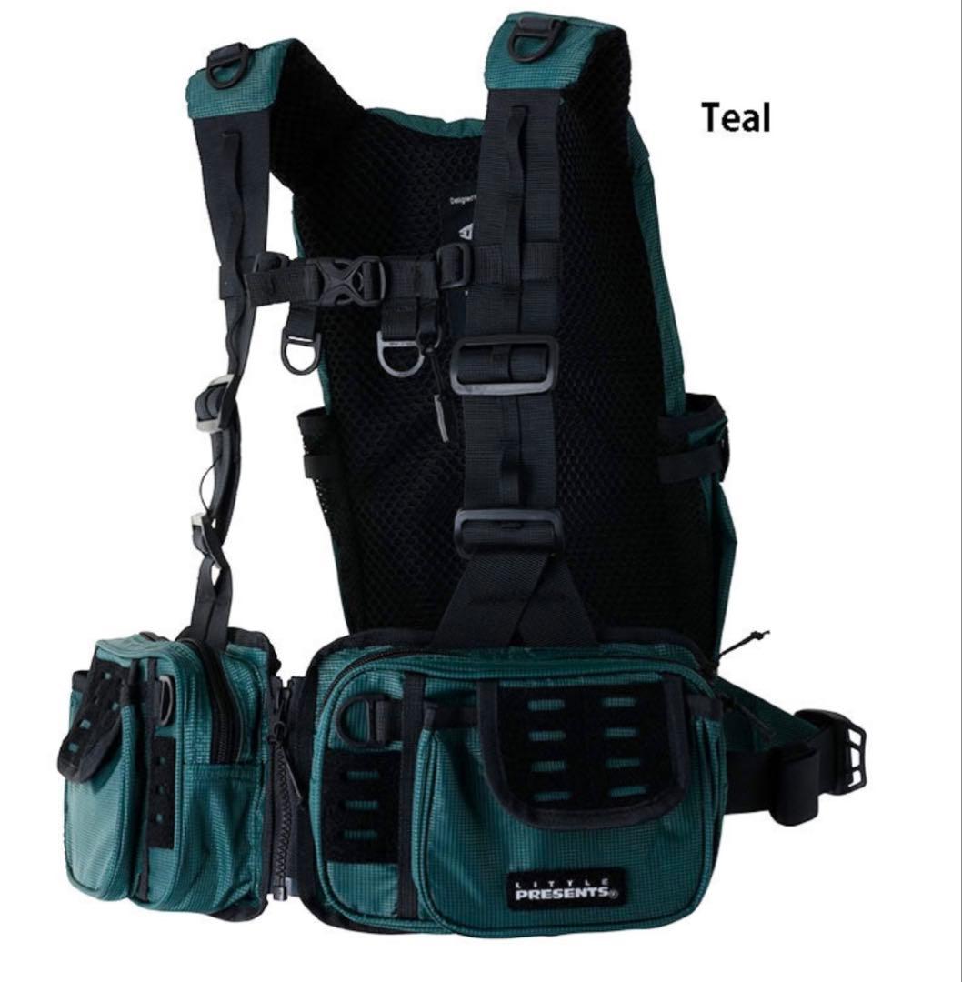リトルプレゼンツ　バックパックTCベスト　ティール　V-29