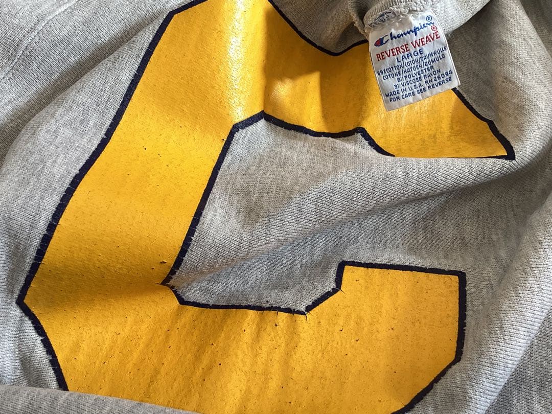 ま*ー様 90s チャンピオン リバースウィーブ スウェット ヴィンテージ トリ