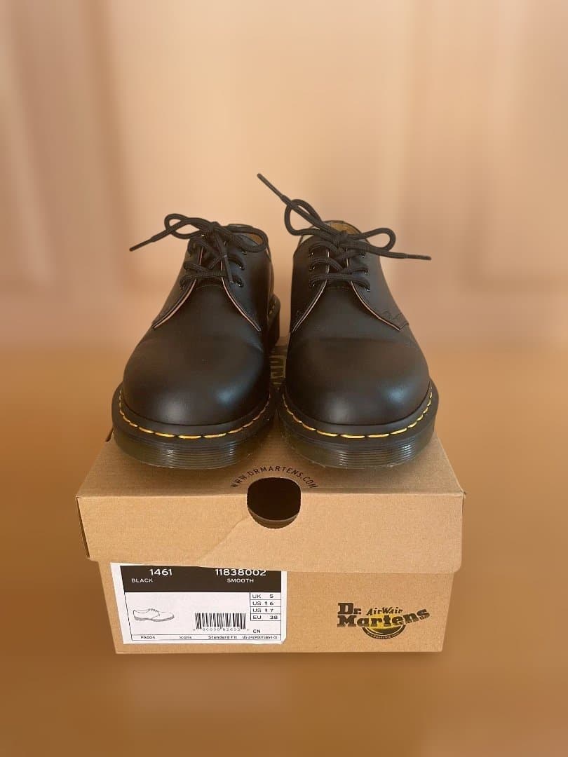 Dr. Martens 1461 ブラック 3ホールシューズ