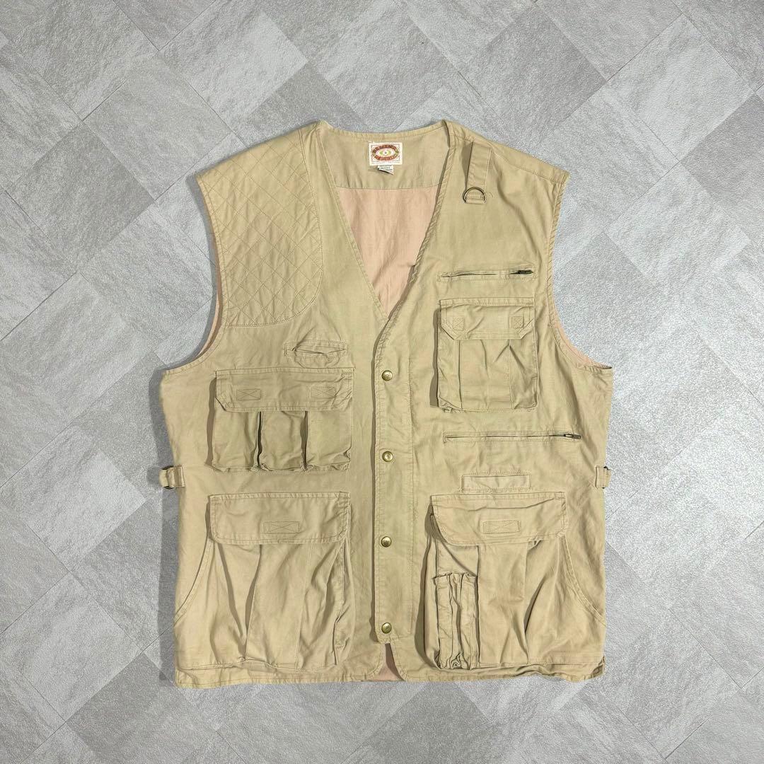 【極上】バナナリパブリック フィッシングベスト 80s 最初期タグ 美品 希少