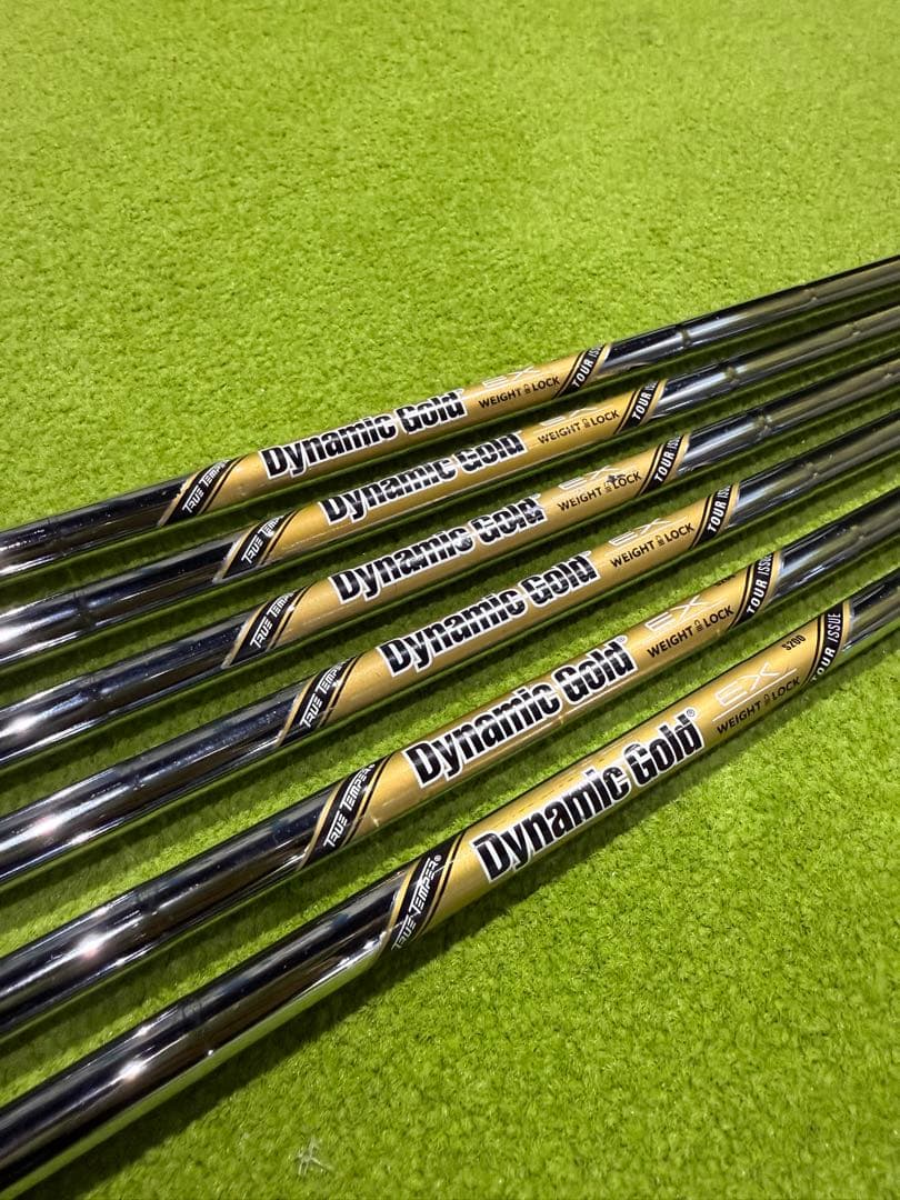 Dynamic Gold ツアーイシュー　S200 シャフト 6本セット 5〜P