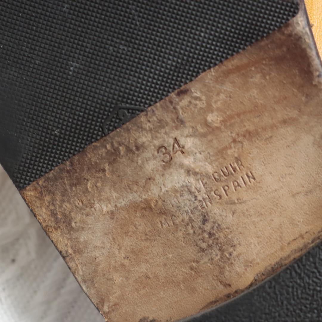 エルメス　Hermes ケブラール　オラン　H型サンダル　 キャメル ペタンコ