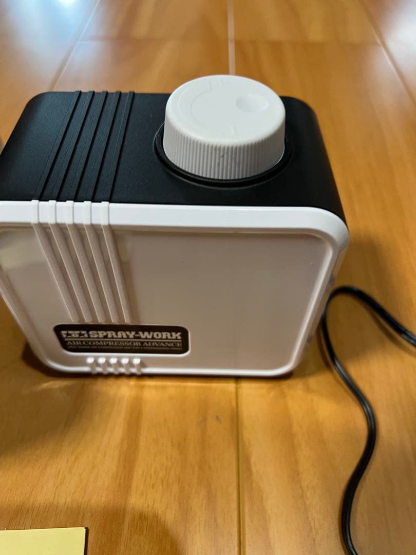 タミヤ コンプレッサーアドバンス スプレーワーク エアーブラシ 1回使用