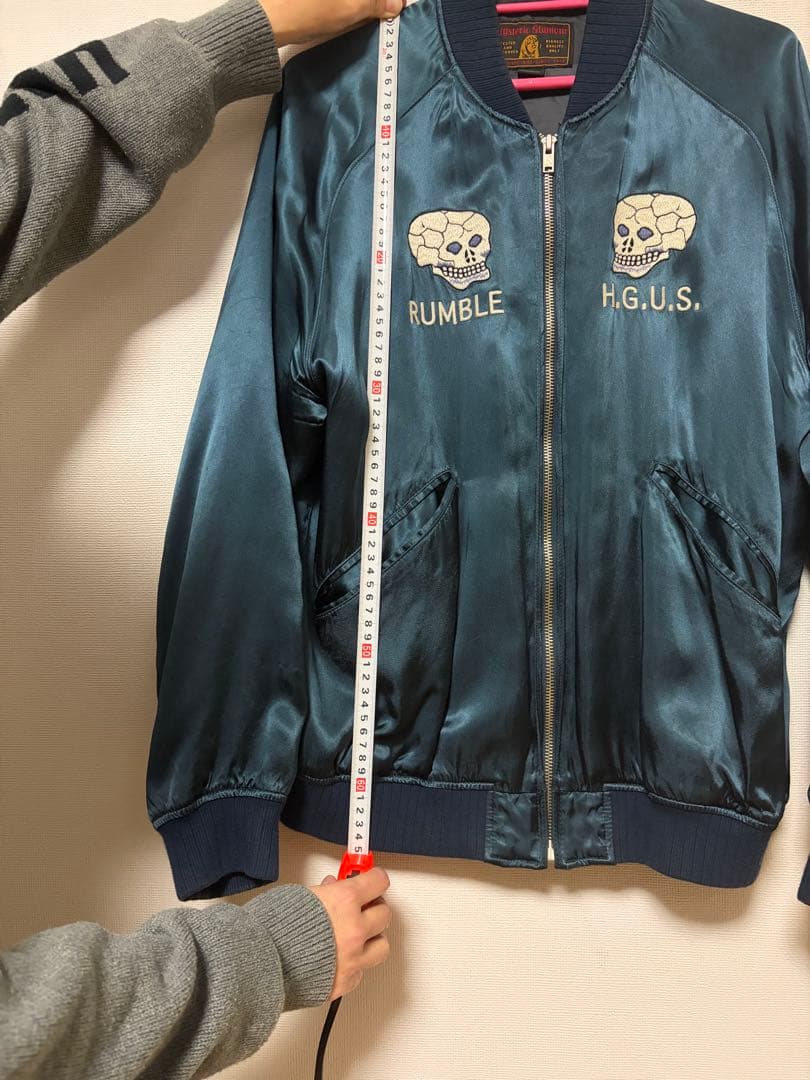 Hysteric Glamour スカルスカジャン ブラック レディースM