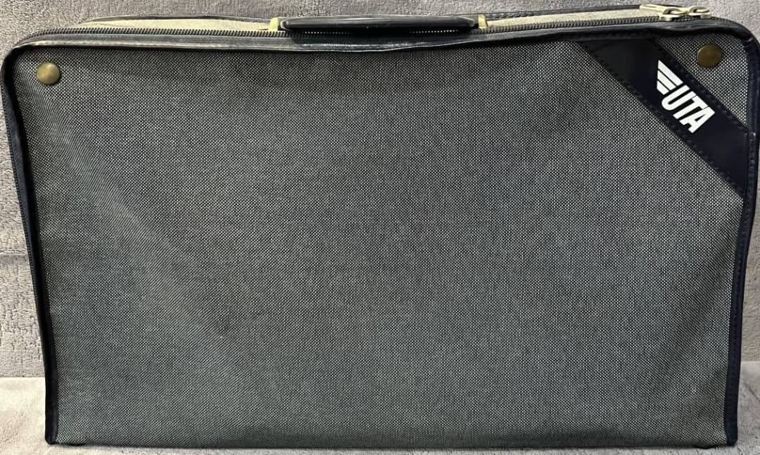 60年代　ヴィンテージ　エアラインバッグ　「UTA」