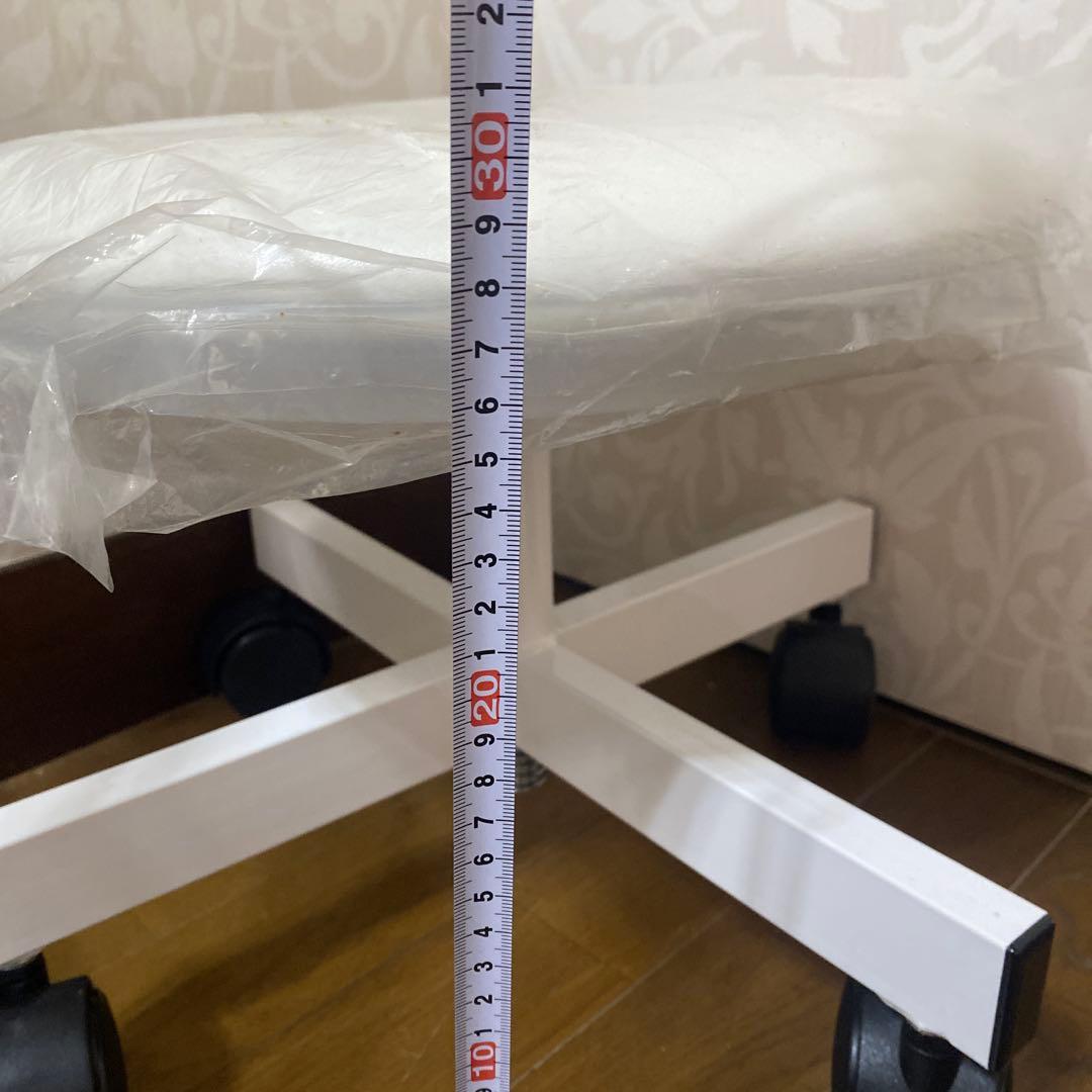 キャスター付き　フットネイル用　フット台+チェア