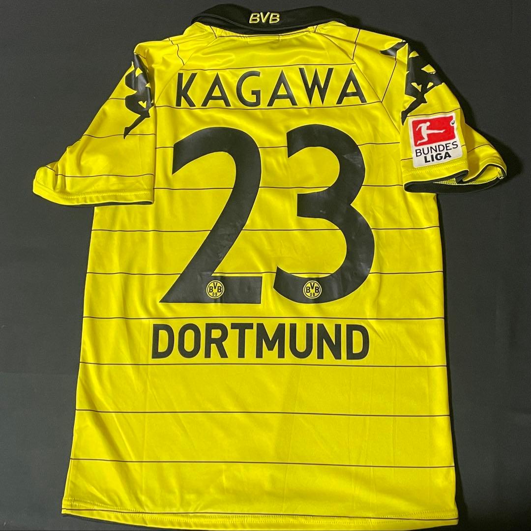 【希少・初年度モデル】香川真司 #23 ドルトムント 公式ホームユニフォーム L
