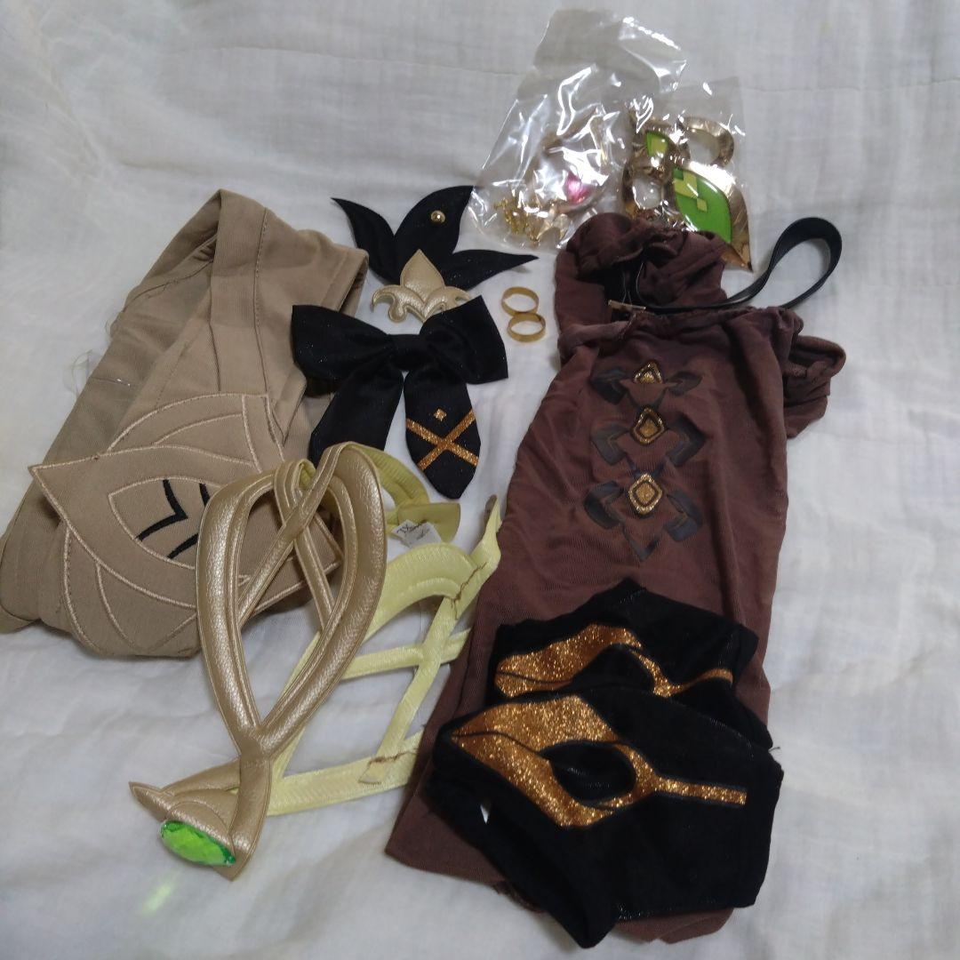 原神　コスプレ　コレイ　スメール　ウィッグ付き　五次元　三部妄想　XL