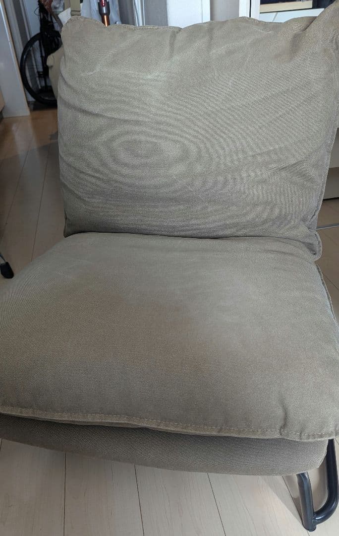 クラッシュゲート1人掛け　リクライニングソファ　knot antiques