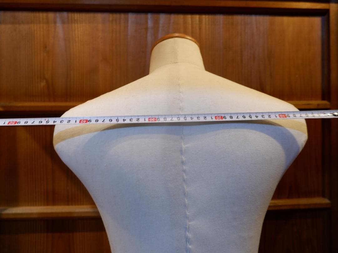 紳士トルソー 約175㎝高 マネキン 全身 布地張り 男性メンズ 上半身芯地張