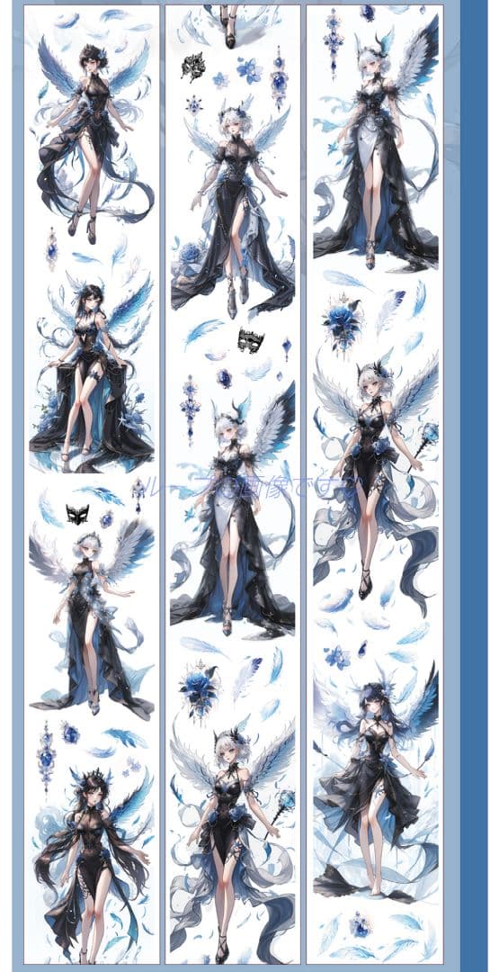 廃盤品✩J852＃宙星神谕(贝壳光)未定义切り売り海外人物女の子AIマステ