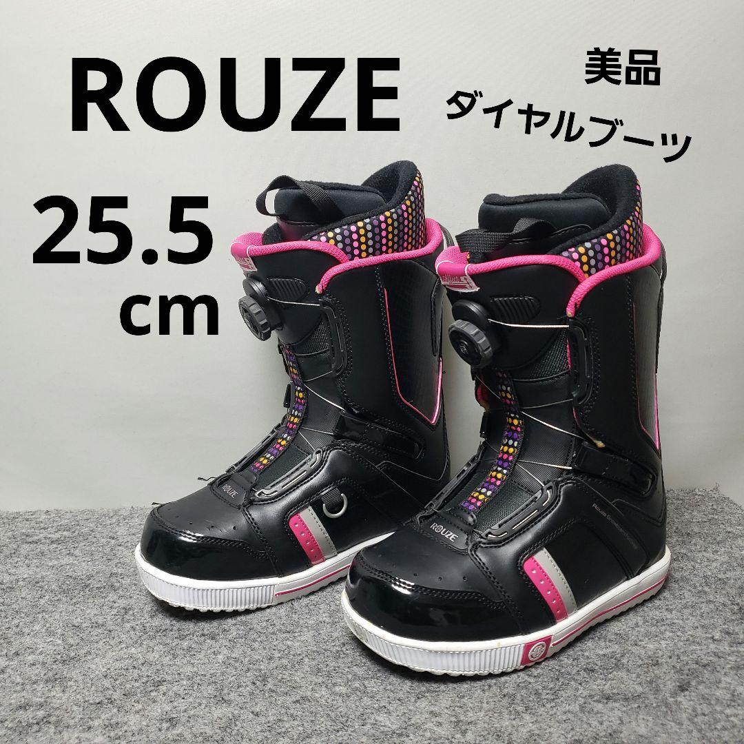 美品 ROUZE ダイアルブーツ 25.5cm レディース　送料無料